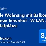 Helle Wohnung Mit Balkon In Gruenen Innenhof - W-Lan, 4 Schlafplaetze